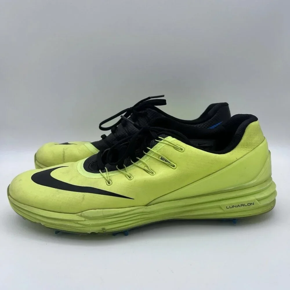 Nike Golf Shoes‎ Mens 11 Lunar Control 4 Volt Vapor Spikes Athletic 818037-700